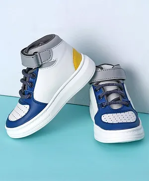 Hoppipola Casual Color Blocked Shoes - Blue