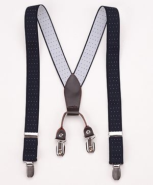 Pine Kids Suspender - Navy Black