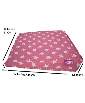 Get IT Multi Use Wedge Pillow for pregnancy women Star Print - Pink Star
