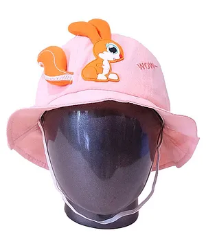 Tipy Tipy Tap Rabbit Design Bucket Hat - Pink
