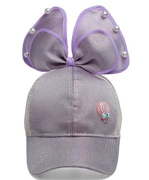 Babymoon Rabbit Ears Cap Hat Grey - Diameter 30 cm