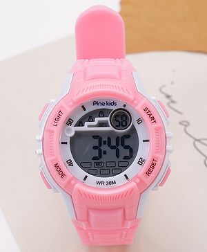 Pine Kids Digital Watch Free Size - Pink
