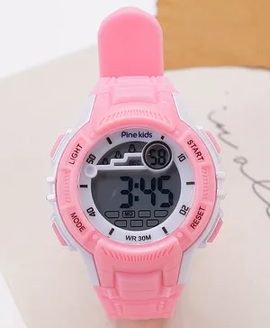 Pine Kids Digital Watch Free Size - Pink