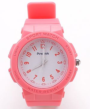 Pine Kids Analog Watch - Dark Pink