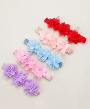 Babyhug Headbands Multicolour - Pack of 4