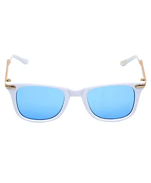 Spiky 100% UV Protection Sunglasses - White