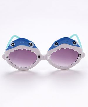 Babyhug Shark Shape Sunglasses - Blue
