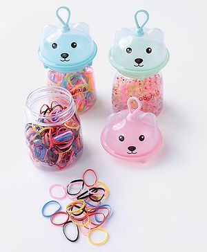 Babyhug Free Size Rubber Bands Sets of 3 - Multicolor