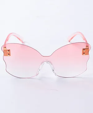 Babyhug Butterfly Shaped Sunglasses- Pink