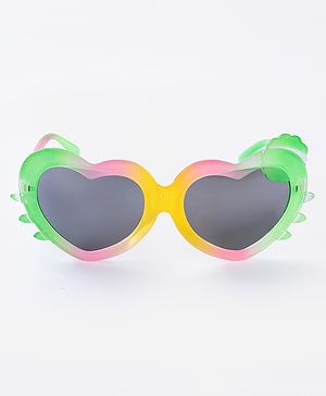 Babyhug Heart Shape Sunglasses Free Size - Multicolour