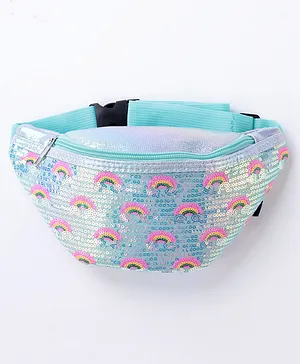 Pine Kids Waist Bag With Sequin - Green