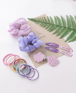 Babyhug Free Size Hair Accessories Combo Set - Multicolor - Free Size Multi Color
