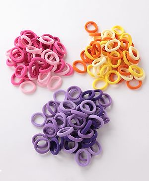 Babyhug Free Size Rubber Bands Sets of 3 - Multicolor