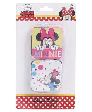 Disney Minnie Mouse Cotton Towel Set Pack Of 2 - Yellow White