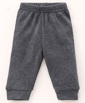 Babyhug Full Length Thermal Leggings - Grey - NB Grey