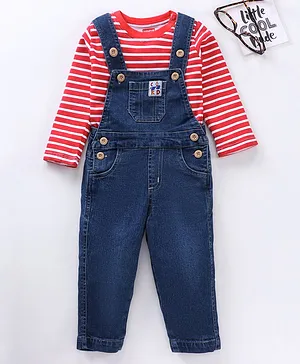 Kiabi dungaree KIDS FASHION Baby Jumpsuits & Dungarees Jean discount 75% Blue 6Y 