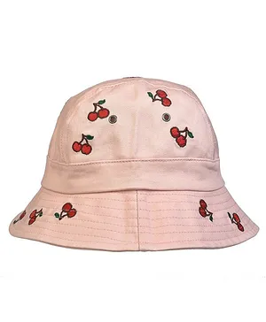 Tiekart Cherry Design Hat - Pink