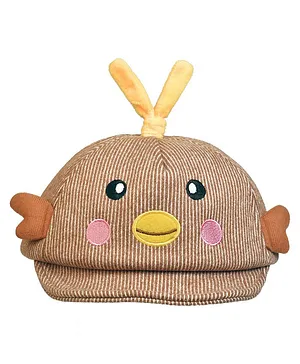 Tiekart Duck Design Cap - Brown