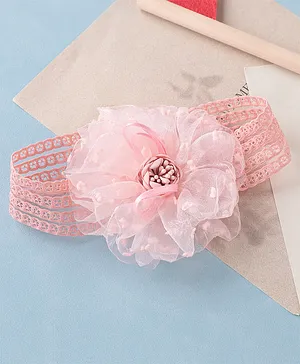 Babyhug Floral Headband - Pink