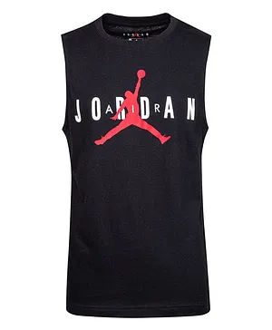 Jordan Sleeveless High Brand Muscle Dri FIT Tee - Black