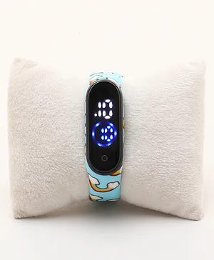 KIDSUN Screen Touch Band Watches - Skyblue