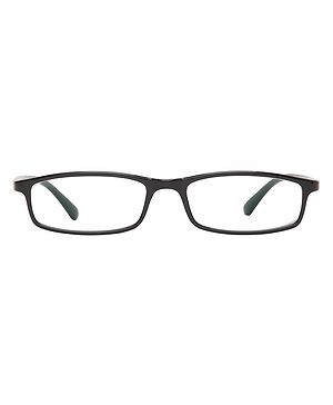 Intellilens Nvision Zero Power Reading Blue Cut Anti Reflection Full Frame Spectacles Eyeglasses - Black