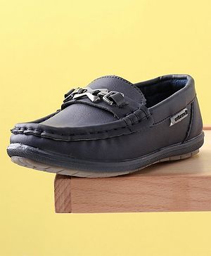 Cute Walk by Babyhug Formal & Party Wear Slip-On Shoes - Navy