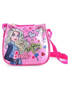 Disney Barbie Fashion Sling Bag -  Pink 