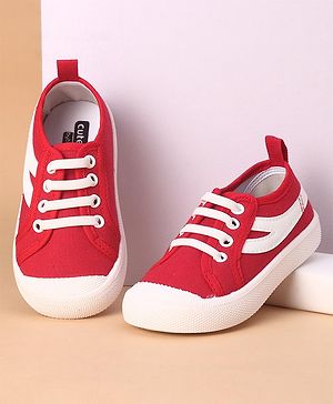 Cute Walk by Babyhug Slip On Casual Shoes - Red
