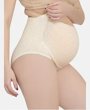 MAMMA PRESTON High Waist Adjustable Maternity Panty - Beige