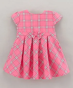 Buy GOODWILL Girls Casual Wear BlackWhite Check Cottswool Frock  GWK087Cottswool Online at Low Prices in India  Paytmmallcom