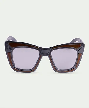 Dukiekooky Grey Lens & Multicolor Frame Square Sunglasses