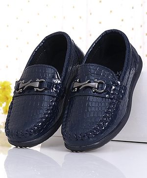 Cute Walk by Babyhug Formal Shoes - Dark Blue