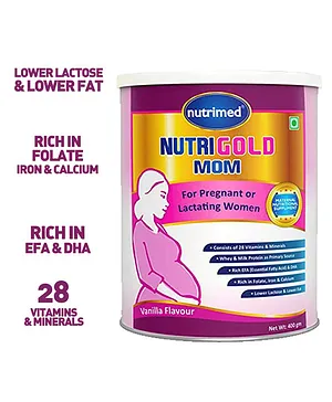 Nutrimed Nutri Gold Mom Chocolate - 400 gm