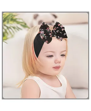 SYGA Baby Girls Nylon Headbands - Black