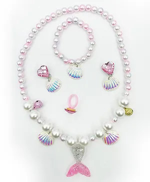 SYGA Girls Jewellery Pearl Set Pack of 5 - Multicolour