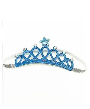 SYGA  Crown Star Hair Headband - Blue