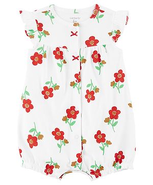 Carters Baby Floral Snap Up...