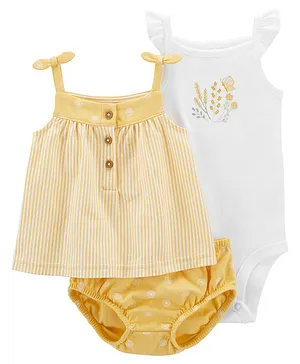 Carter's Baby 3 Piece Little Diaper Cover Set - Yellow
