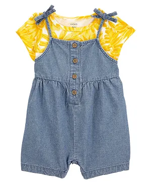 Carter's 2-Piece Tee & Shortall Set - Blue