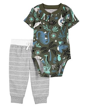 Carters 2-Piece Animal Print...