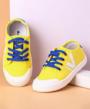 Cute Walk by Babyhug Slip On Casual Shoes with Lace Closure - Yellow