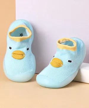 Cute Walk by Babyhug Socks Shoes Duck Design - Blue
