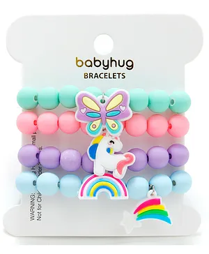 Babyhug Bracelet Pack of 4- Multicolor
