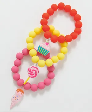 Babyhug Bracelet Pack of 3 - Multicolor