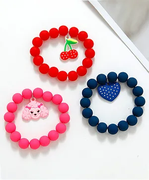 Babyhug Free Size Bracelets Pack of 3 - Multicolor