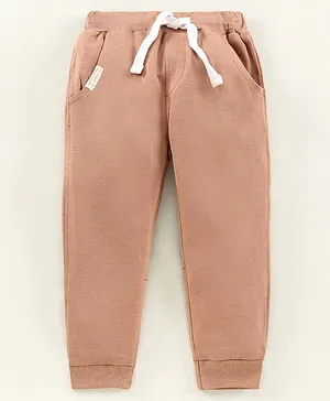 ToffyHouse Full Length  Lounge Pant Solid Color - Brown