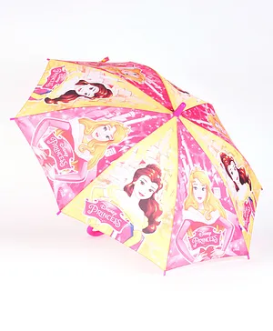 Disney Straight Auto Open Umbrella - Pink