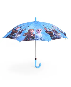 Disney Straight Auto Open Umbrella - Blue