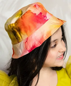 Hair Drama Co. Tie & Dye Bucket Hat - Pink